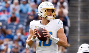 Justin Herbert did not seem too pleased with the Chargers after disastrous loss to Arizona Cardinals