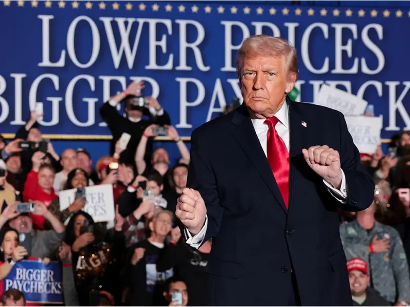 Trump's approval hits 39%, and voters blame his economy for inflation