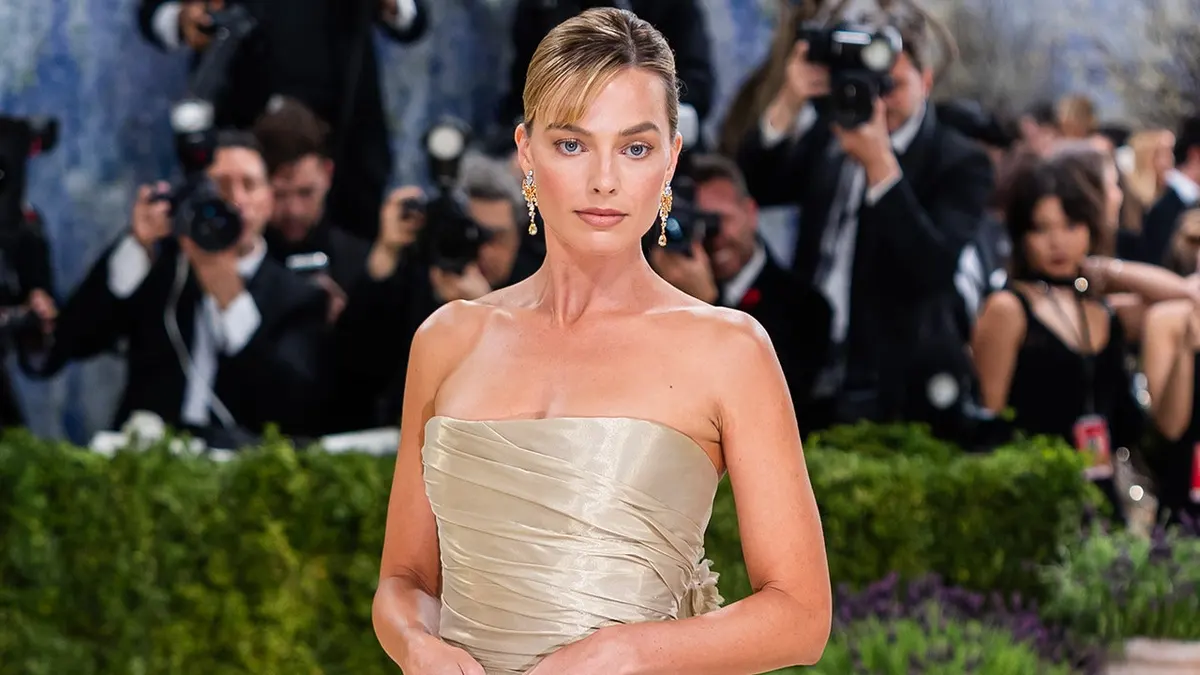 Margot Robbie at the Met Gala in New York in May 2026.
