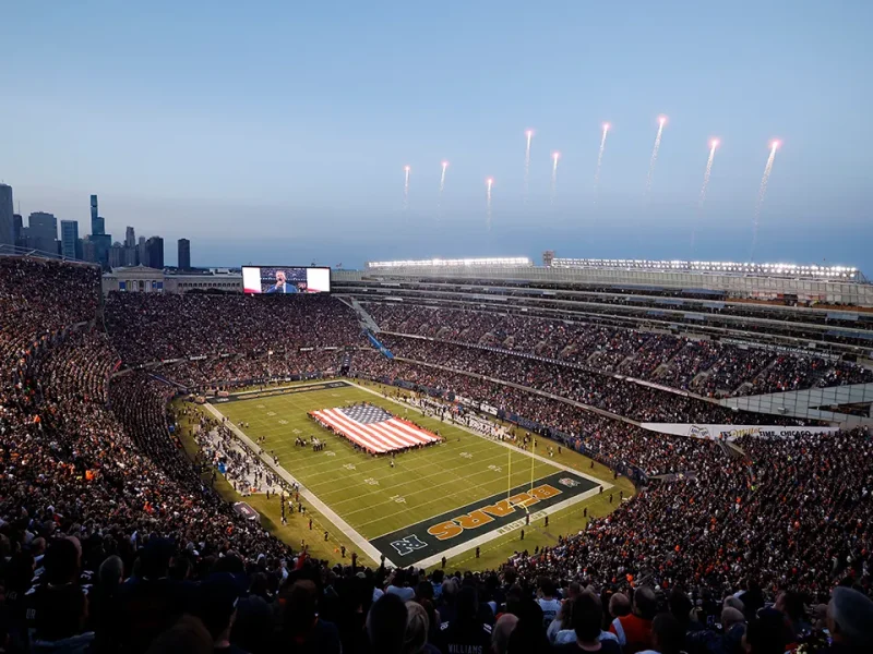 How one Indiana city went from skeptical to serious contender for Bears' new stadium