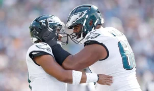 Jalen Hurts saves Eagles from ugly upset as Philadelphia escapes Titans to remain unbeaten