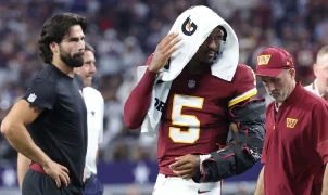 Commanders face critical decision on Jayden Daniels' elbow as specialists review MRI results