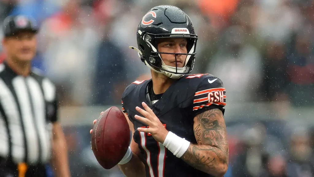 Bears podem recorrer a Case Keenum após Tyson Bagent entrar em protocolo de concussão