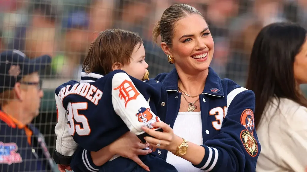 Kate Upton encerra ciclo como esposa de jogador da MLB após aposentadoria de Justin Verlander