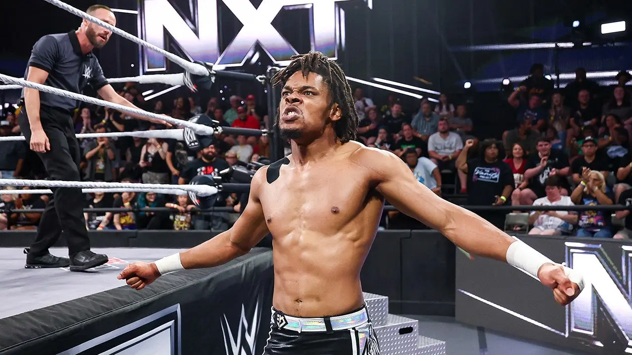 WWE NXT star EK Prosper hits jaw-dropping move on Grayson Waller but fails to win championship