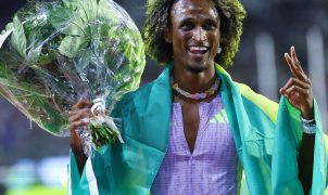 Alison dos Santos fatura o tri da Diamond League nos 400m com barreiras