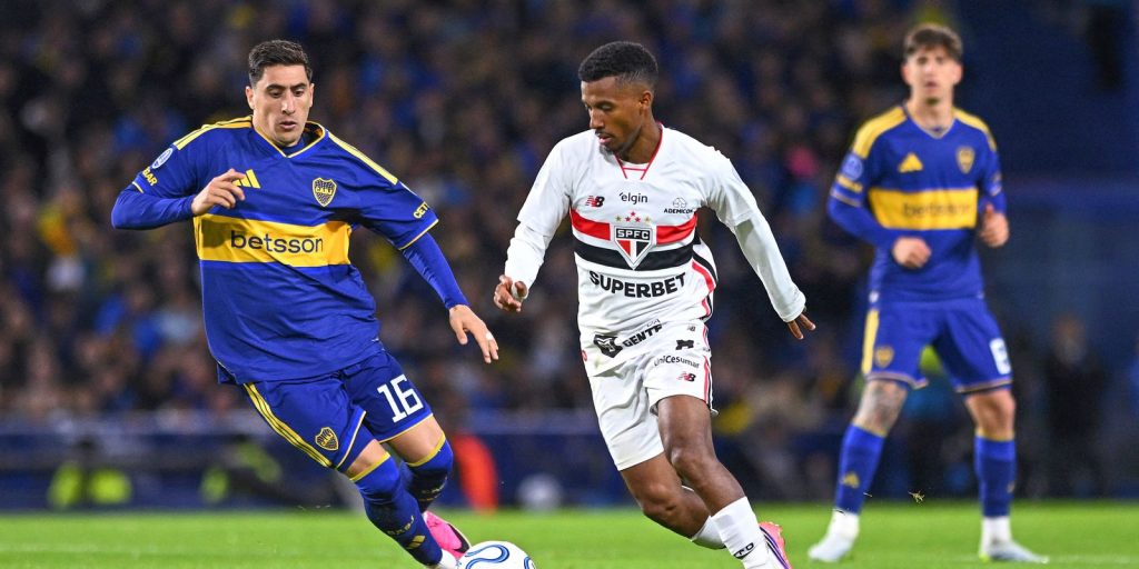 São Paulo perde para o Boca Juniors e precisa vencer por dois gols no Morumbis