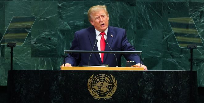Trump volta a ameaçar uso de força militar na América Latina em discurso na ONU