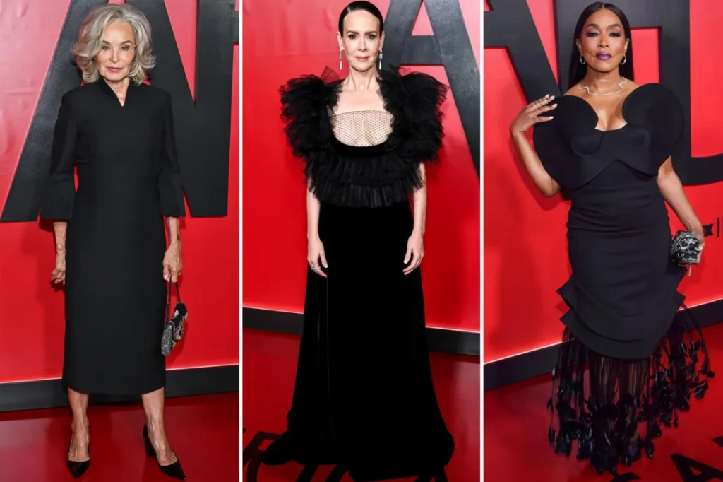Estreia de American Horror Story: 13 reúne Jessica Lange, Sarah Paulson e Angela Bassett no tapete vermelho
