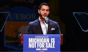 Abdul El-Sayed claims Israel questions tied to his name and faith