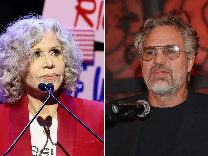 Jane Fonda defends Ruffalo against Larry Ellison antisemitism claim