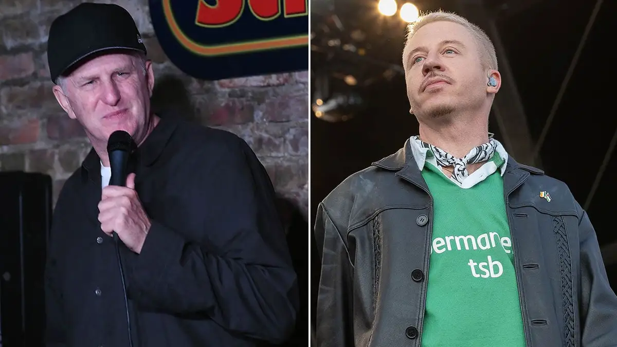 A split of of Michael Rapaport and Ed Sheeran