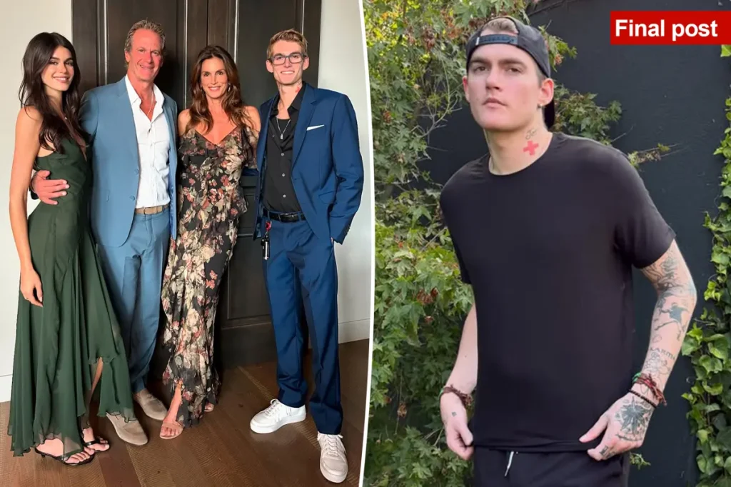 Presley Gerber, filho de Cindy Crawford e Rande Gerber, morre aos 27 anos