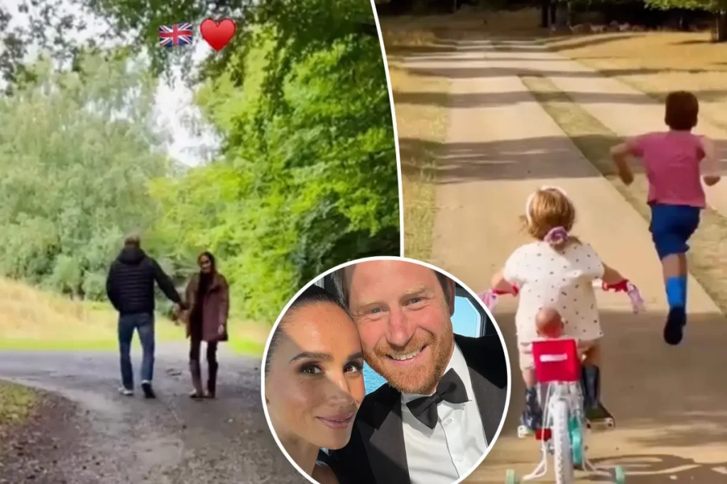 Meghan Markle publica vídeos íntimos da rotina familiar após retorno ao Reino Unido
