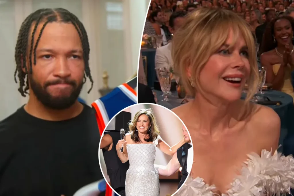 Mariska Hargitay abre o Emmy 2026 com número musical e leva Jalen Brunson ao palco