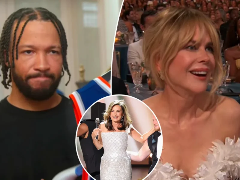 Mariska Hargitay abre o Emmy 2026 com número musical e leva Jalen Brunson ao palco