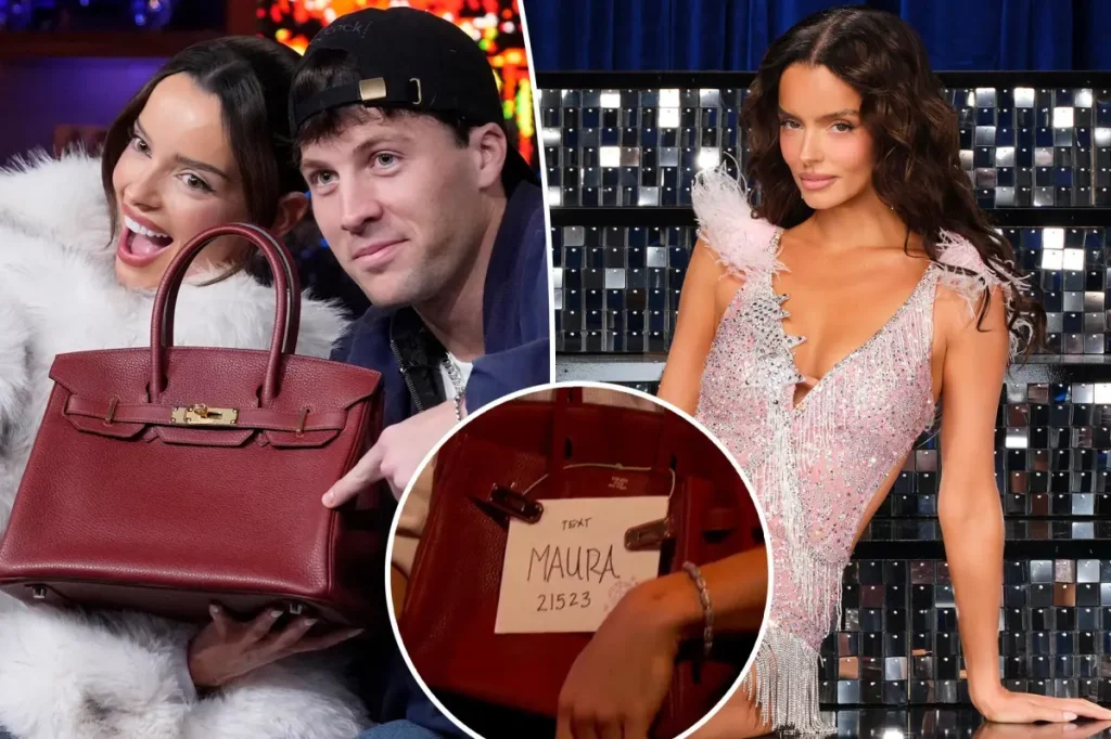 Bolsa Birkin de Rob Rausch rouba a cena em apresentação de Maura Higgins no Dancing with the Stars