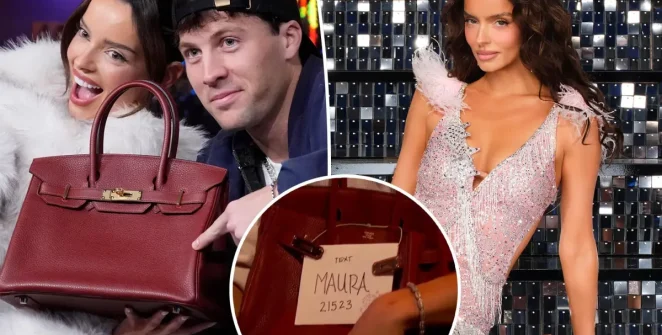Bolsa Birkin de Rob Rausch rouba a cena em apresentação de Maura Higgins no Dancing with the Stars