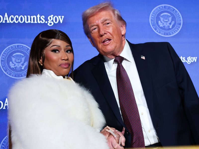 Nicki Minaj defende apoio a Trump e diz que não deve explicações a críticos