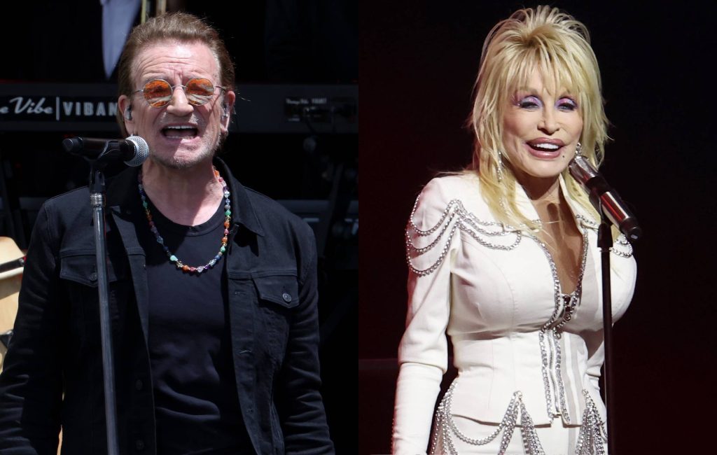 Dolly Parton canta em faixa inédita do U2, gravada dois meses antes de sua morte