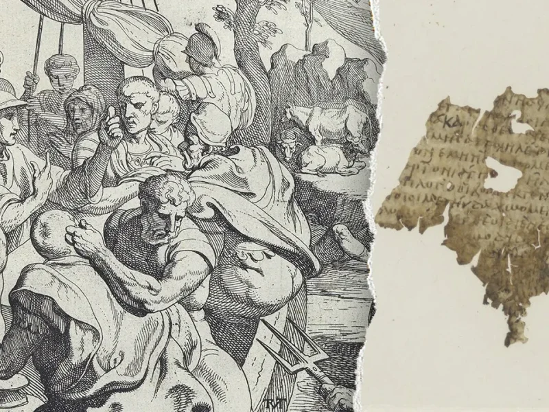 Homer's 'Odyssey' fragment was found hidden in Utrecht University library