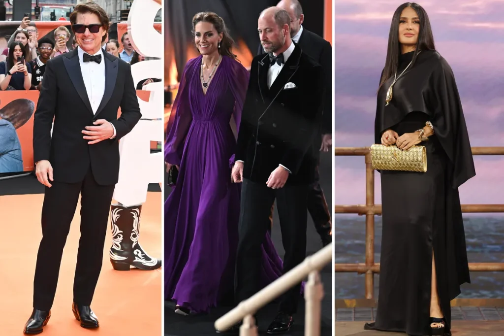 Estreia de Digger reúne Tom Cruise e príncipes William e Kate em Londres