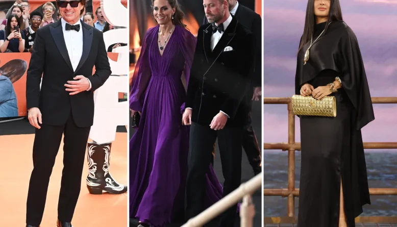 Estreia de Digger reúne Tom Cruise e príncipes William e Kate em Londres