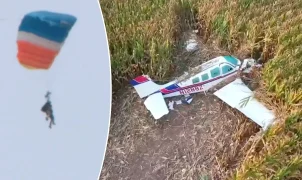 Skydive Milwaukee skydivers jump to aid single-engine plane crash victims