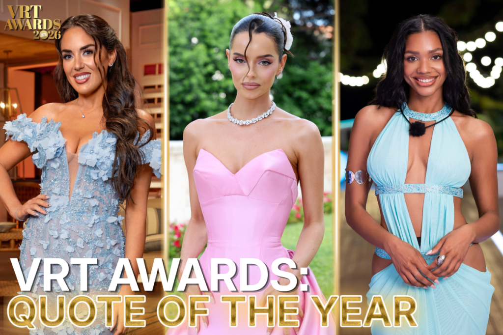 Melanie, de Love Island, concorre a Frase do Ano no VRT Awards 2026
