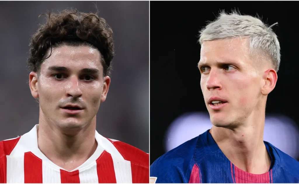 Dani Olmo critica Atlético de Madrid por travar ida de Julián Álvarez ao Barcelona: Não entendo