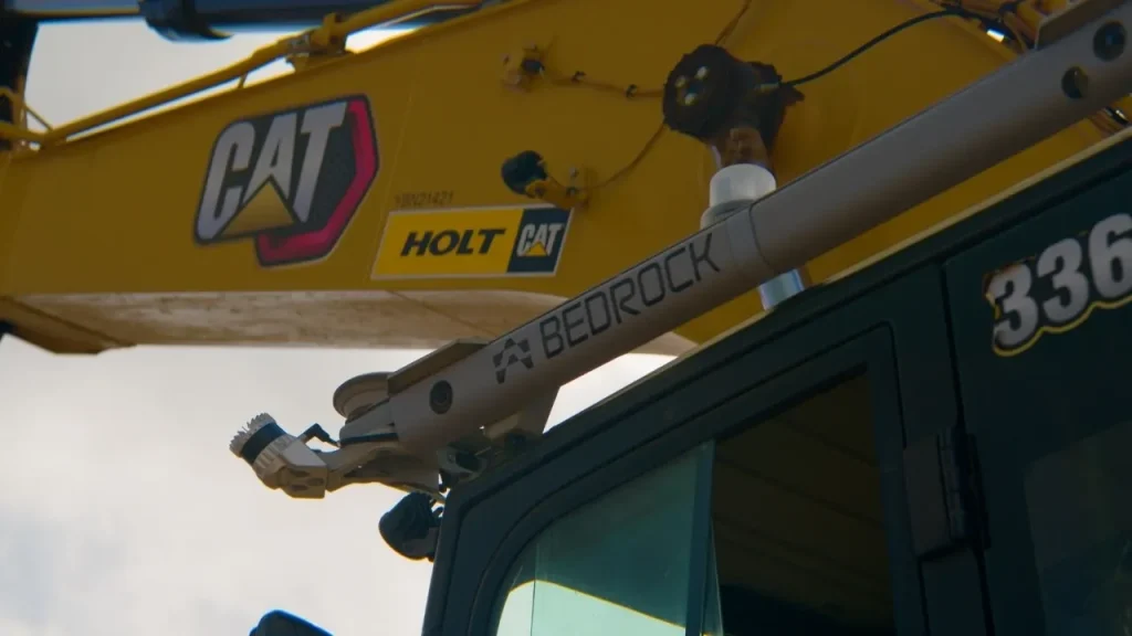 Escavadeiras autônomas da Bedrock Robotics operam sem operador em obras nos EUA