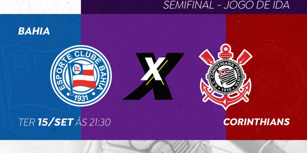 TV Brasil transmite Bahia x Corinthians na abertura das semifinais do Brasileirão Feminino