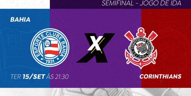 TV Brasil transmite Bahia x Corinthians na abertura das semifinais do Brasileirão Feminino