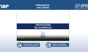 Enem Libras reúne videoprovas de 2017 a 2025 para estudo de candidatos surdos