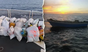 U.S. Coast Guard recovers over 2,000 lbs of marijuana in drug bust