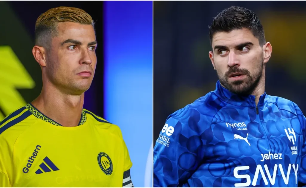 Ronaldo pede punição após torcida do Al Taawoun provocar Ruben Neves com nome de Diogo Jota