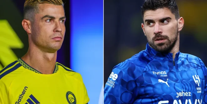 Ronaldo pede punição após torcida do Al Taawoun provocar Ruben Neves com nome de Diogo Jota