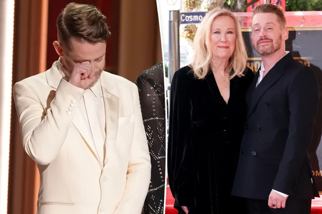 Macaulay Culkin se emociona em homenagem a Catherine OHara no Emmy 2026