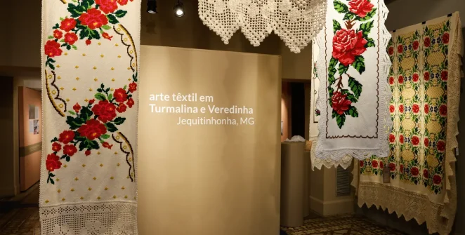 Museu do Folclore Edison Carneiro expõe bordados de Turmalina e Veredinha até novembro