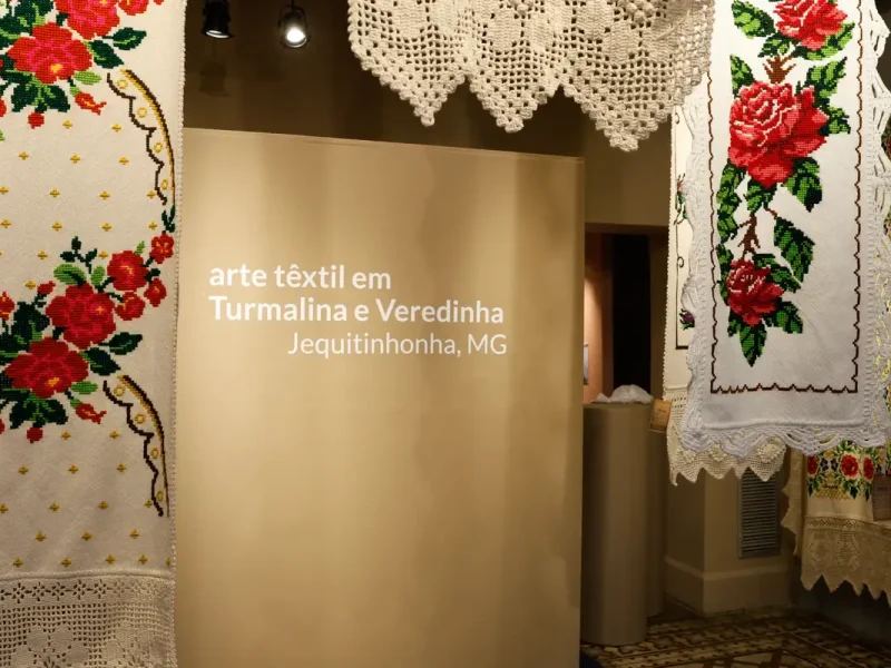Museu do Folclore Edison Carneiro expõe bordados de Turmalina e Veredinha até novembro