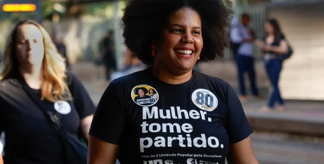 Samara Martins propõe dobrar salário mínimo e estatizar bancos em programa da UP
