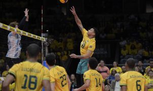 Brasil bate Argentina por 3 a 0 e garante vaga no vôlei dos Jogos de Los Angeles 2028