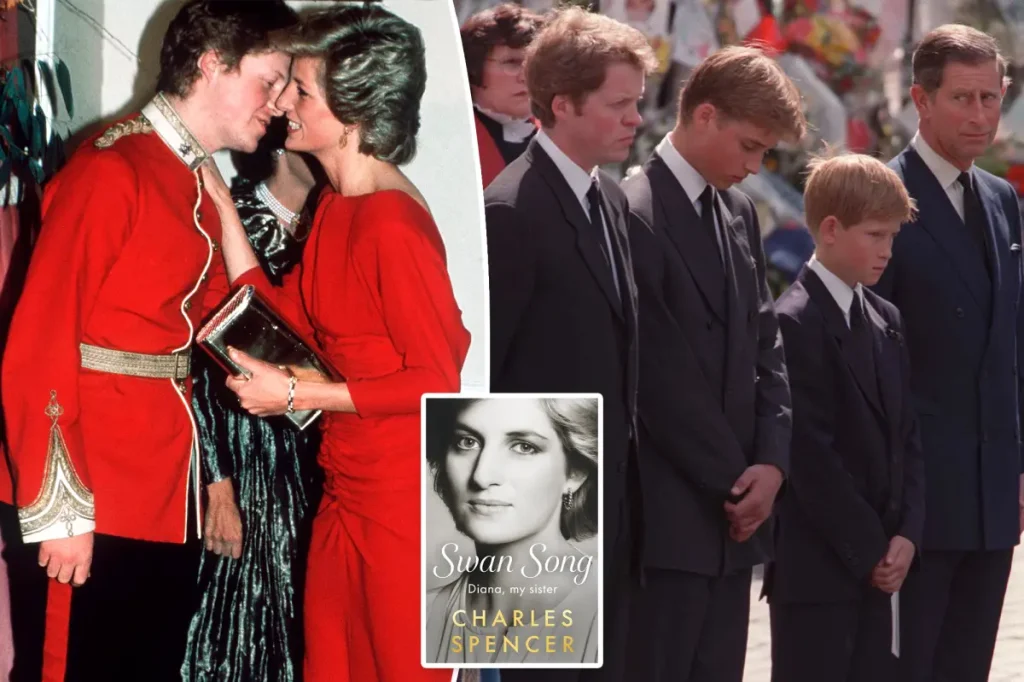 Irmão de Diana revela em livro por que temia plano de funeral com William e Harry atrás do caixão