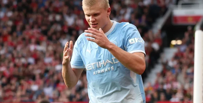 Pro Ref admite erro e confirma que gol de Haaland no dérbi de Manchester não deveria ter sido validado