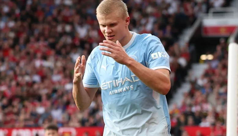 Pro Ref admite erro e confirma que gol de Haaland no dérbi de Manchester não deveria ter sido validado