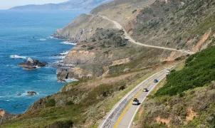 Residents revolt after new Highway 1 fence blocks California town's ocean views