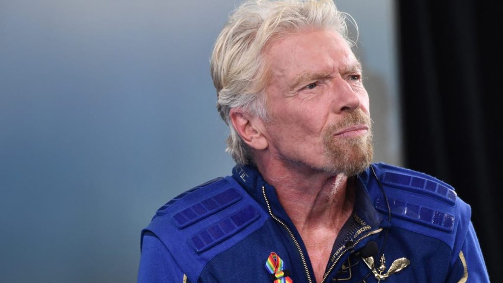 Richard Branson Virgin Galactic