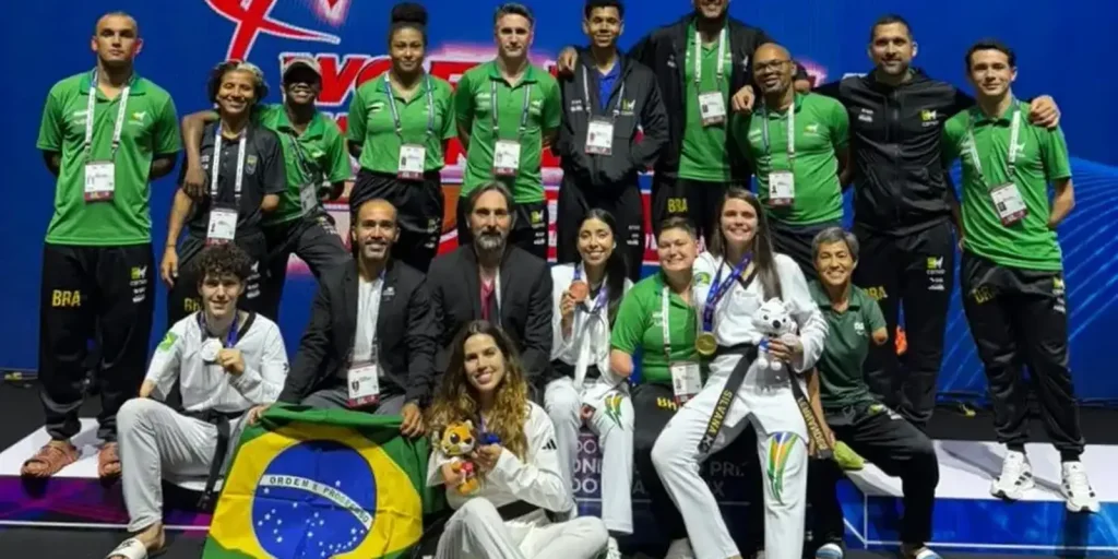 Brasil conquista quatro medalhas no Grand Prix de parataekwondo na Coreia do Sul
