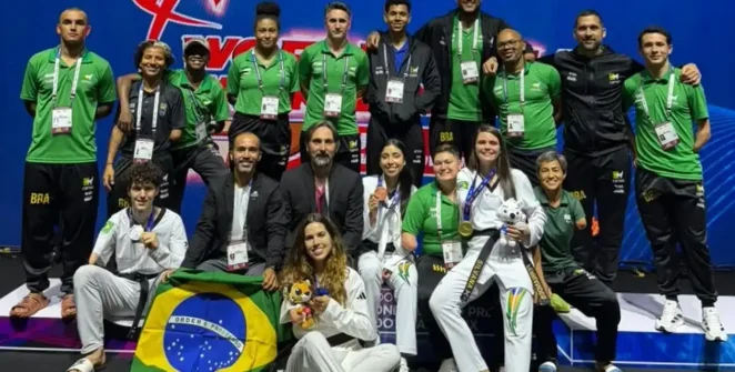 Brasil conquista quatro medalhas no Grand Prix de parataekwondo na Coreia do Sul