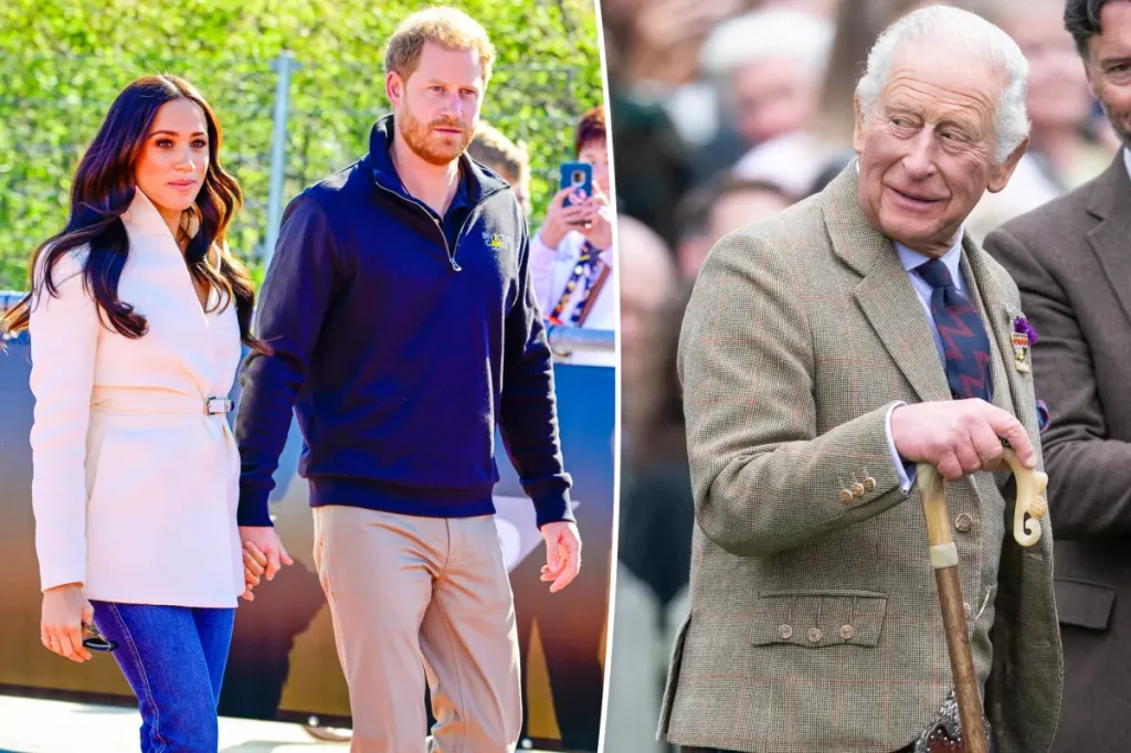 Harry e Meghan se dizem surpresos com carta de Charles sobre status real